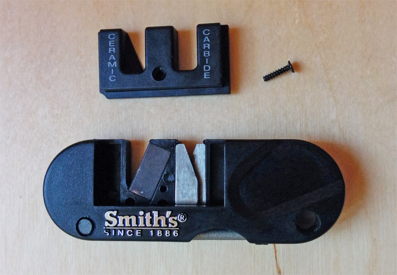 SMITH'S POCKET PAL PP1 KNIFE SHARPENER GRAY 