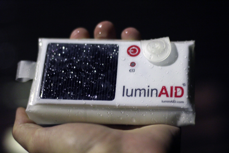 LuminAID folded