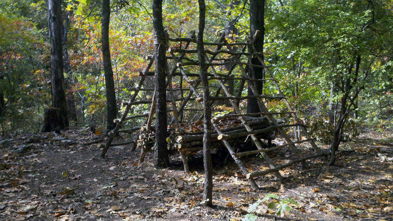 A-frame shelter