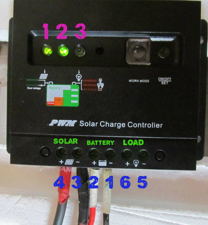 Charge Controller Closeup