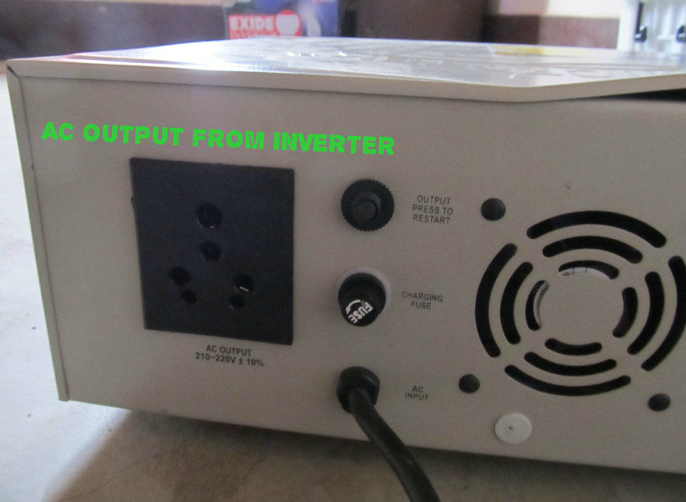 Inverter AC output