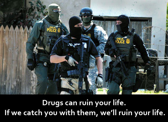 DEA police will ruin your life