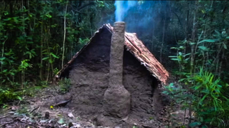 Primitive Shelter Chimney