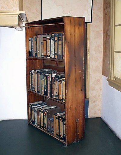 Secret Annex bookcase
