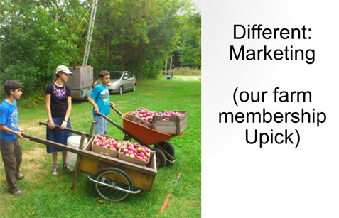 Upick farm membership