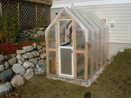 Homemade greenhouse