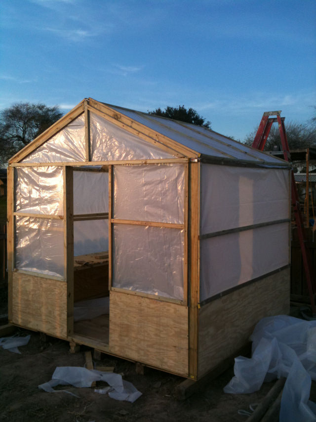 DIY greenhouse