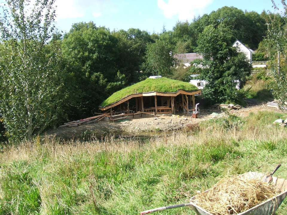 Natural home living roof