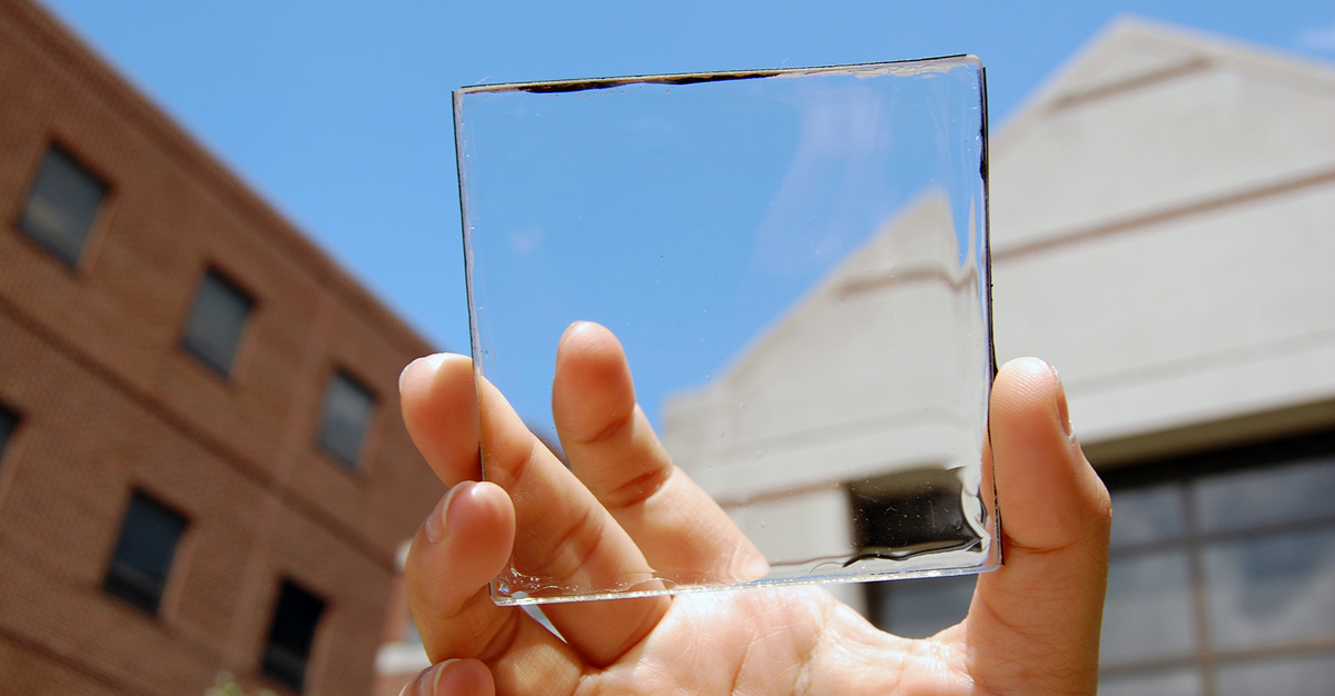 With These Fully Transparent Solar Panels Your Windows Could Harvest Energy
