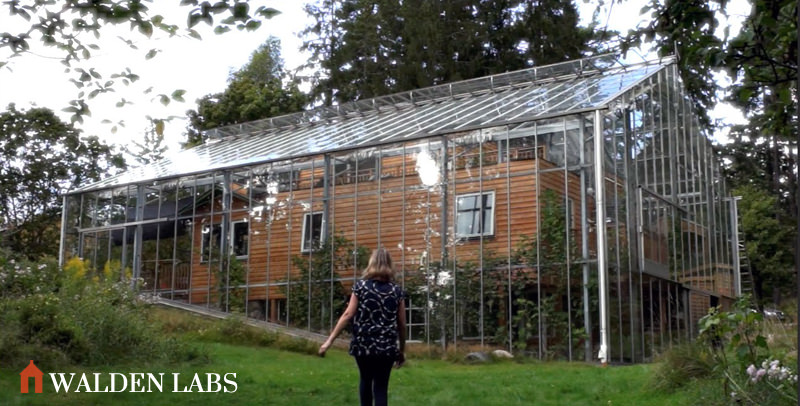 Family Wraps Their Home In A Greenhouse To Protect It From The Cold