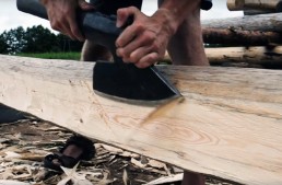 The Birth Of A Wooden House